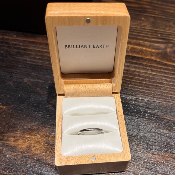 18K White Gold band - Picture 4 of 4